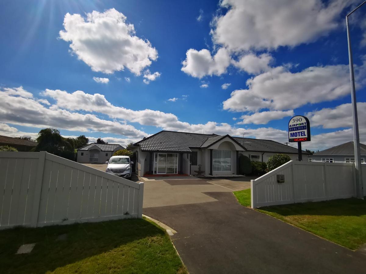 Airport Birches Motel Christchurch Exteriér fotografie